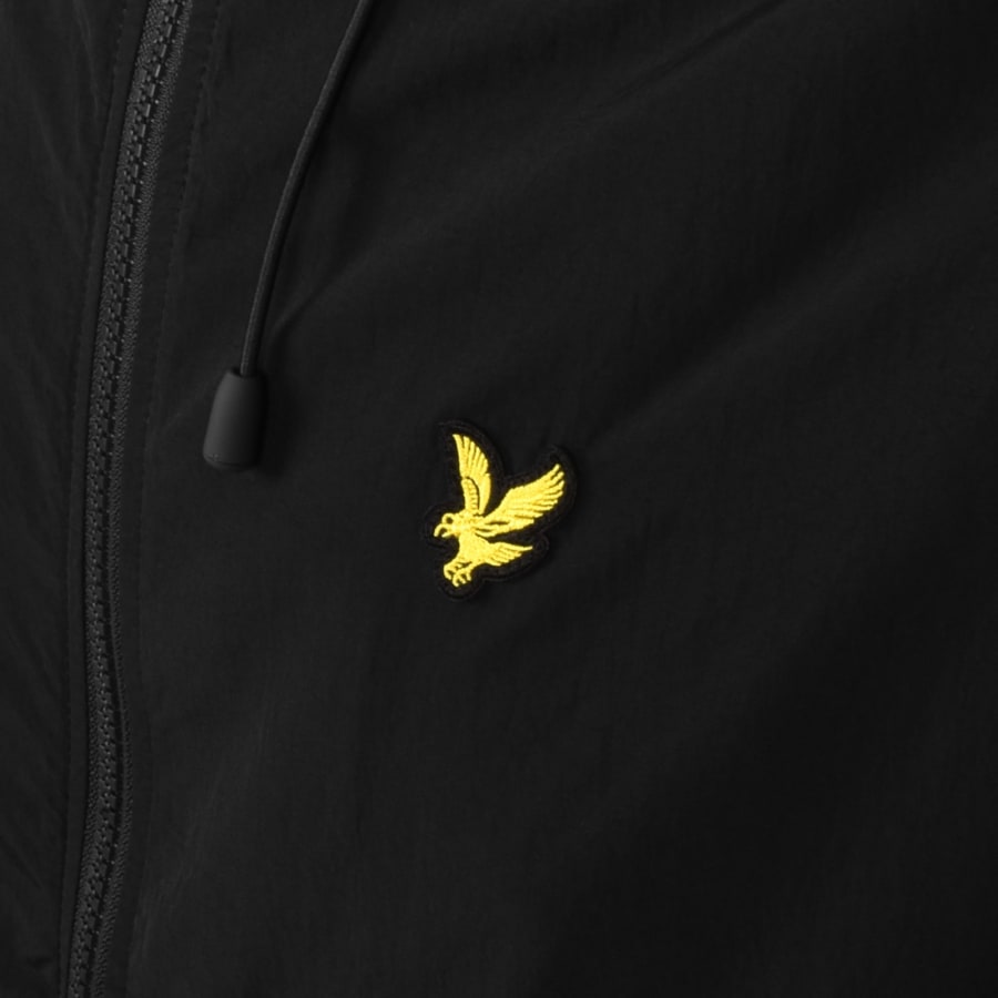 Lyle and scott black windbreaker clearance